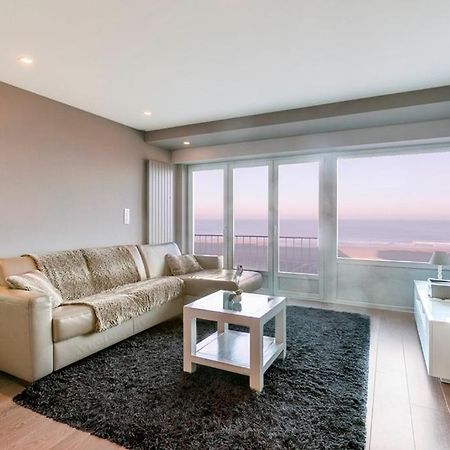 Montezuma Luxe Studio Met Frontaal Zeezicht Zonder Aparte Slaapkamer Apartment Oostende Exterior foto